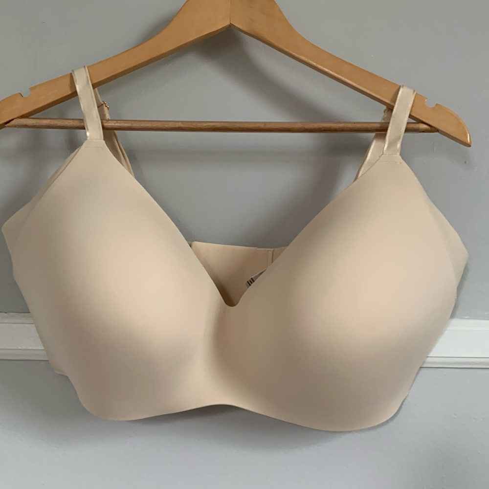 Knix wingwoman contour bra size 8 (40D-42DDD range) cream nearly new condition